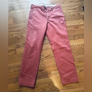 J CREW CHINO PANTS SALMON